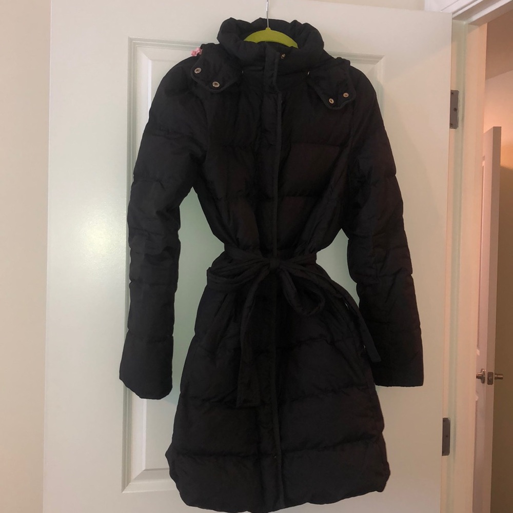 J. Crew Down Coat. Size Large